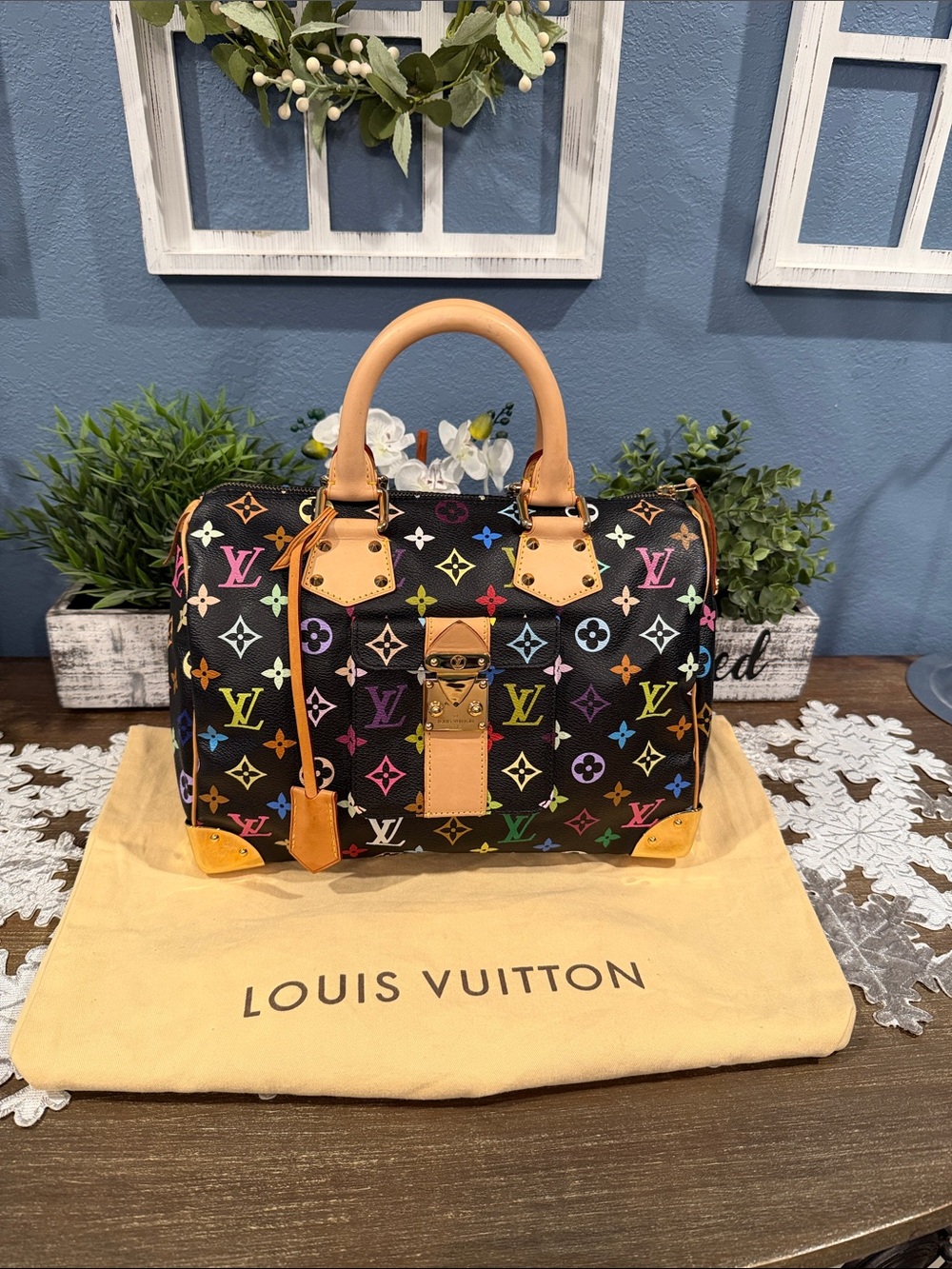 🔥🔥🔥🔥🔥Louis Vuitton SPEEDY MURAKAMI 30